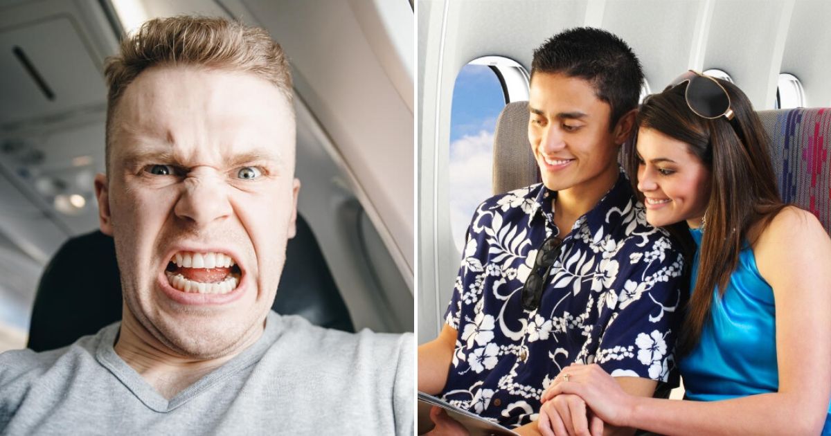 I Refused To Swap My Plane Seat With A Newlywed Couple People Looked