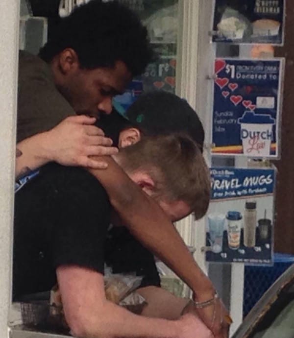 3 Dutch Bros Employees praying