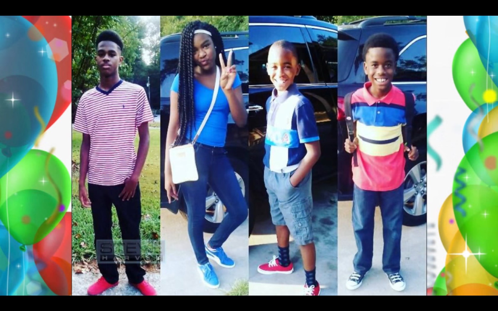 Latasha's children. Image via YouTube.