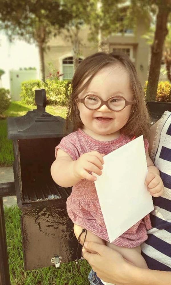 Emmy and her mother about to send off the letter to the doctor. Image via Parker Myles