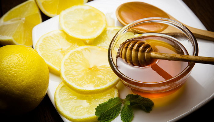 Honey and lemon