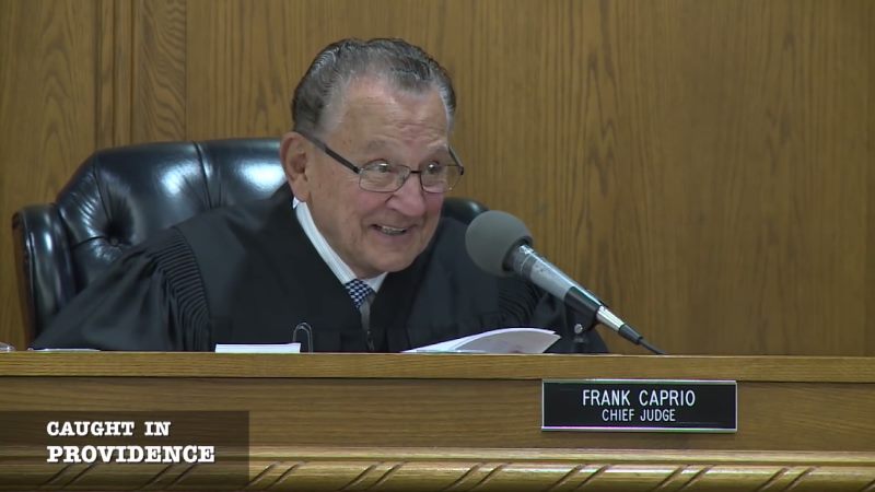 Judge Caprio. Image via YouTube.