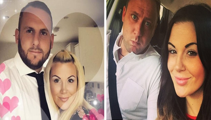 좌: 새로운 연인이 된 크리스와 애슐리, 우: 마이키와 애슐리 / Dailymail