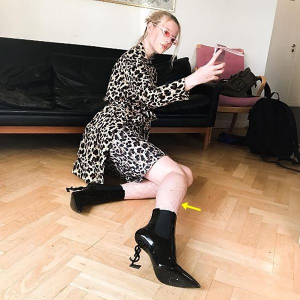 脚の除毛を拒否したモデルに非難と性暴力脅迫か