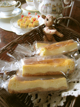 カットで食べる ホールで食べる チーズケーキのラッピング方法 Hachibachi