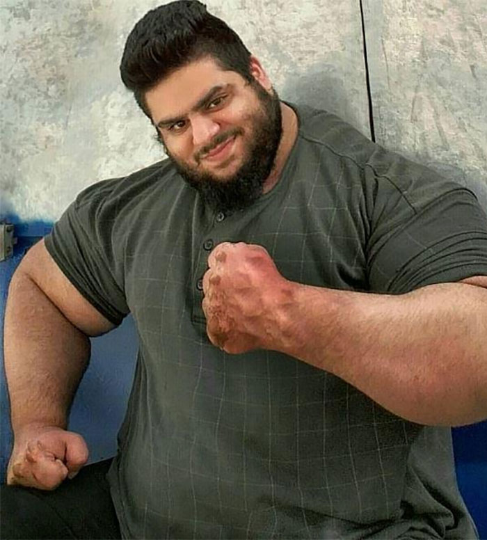 Hulk Came To Alive 10 Photos Of The Real Life Hulk Sajad Gharibi