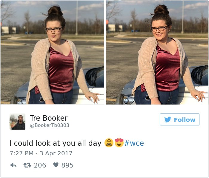 Boy Shouts His Love Loud And Clear When Someone Called His Girlfriend FAT girlfriend fat shamed prom responses tre booker 19 - Boy Shouts His Love Loud And Clear When Someone Called His Girlfriend FAT