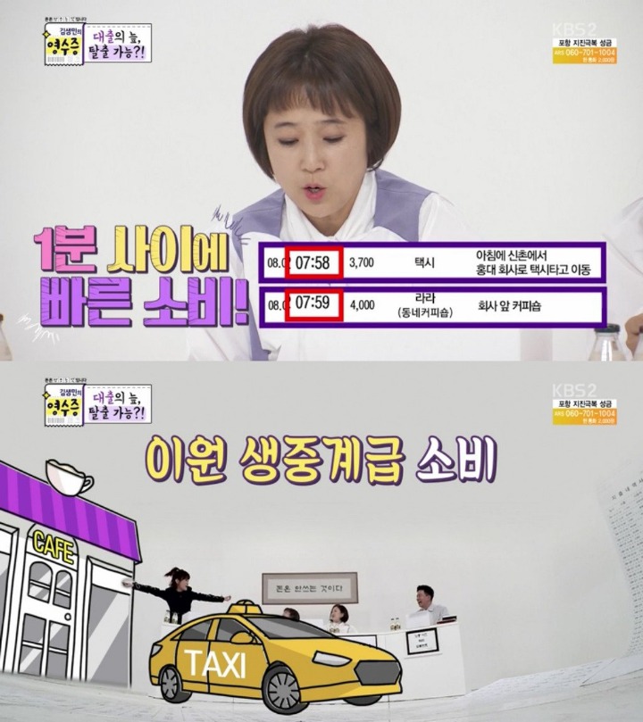 KBS ‘김생민의 영수증’ 캡쳐