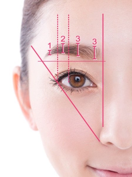 Image result for 眉毛　メイク