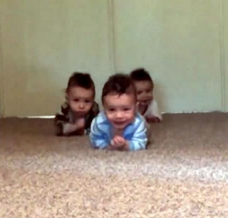 Image result for Vanessa triplet  Brandon, Christian, and Aiden