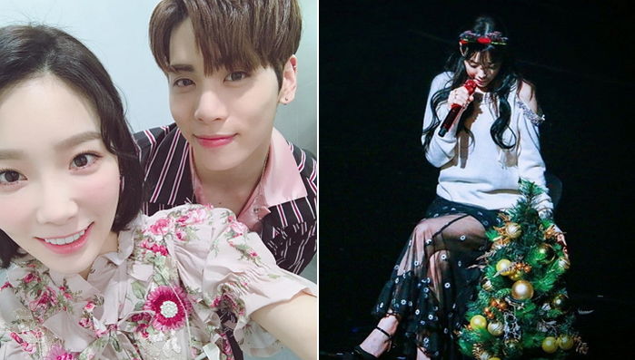 (좌) Instagram 'taeyeon_ss' , (우) 온라인 커뮤니티