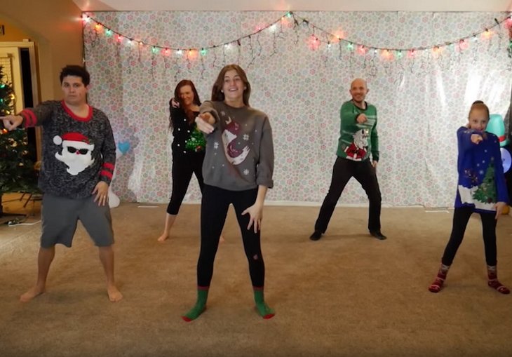 dancepoint - The Annual Christmas Dance Video de 8 irmãos está fora e desta vez ele está iluminando a Internet