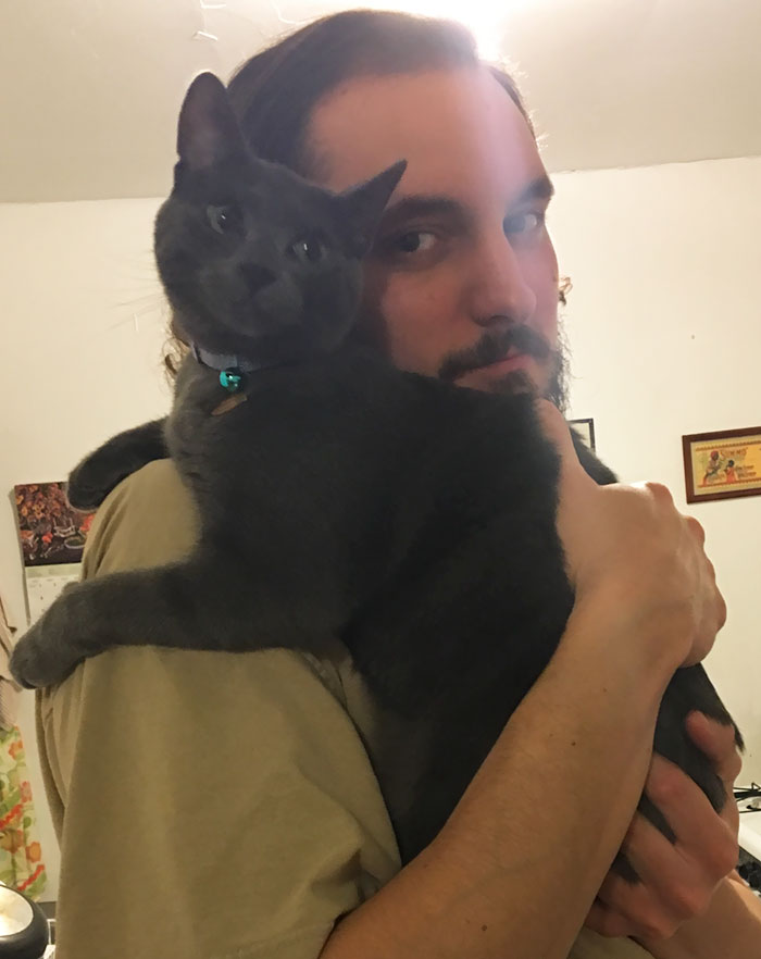 I Wanted A Cat. My "Not A Cat Person" Boyfriend Did Not. We Got One Because It Would Make Me Happy. Guess Whose Cat She Is I Wanted A Cat. My "Not A Cat Person" Boyfriend Did Not. We Got One Because It Would Make Me Happy. Guess Whose Cat She Is