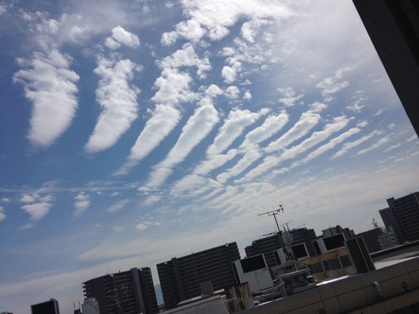 いざというときに役に立つ 地震雲情報 Hachibachi