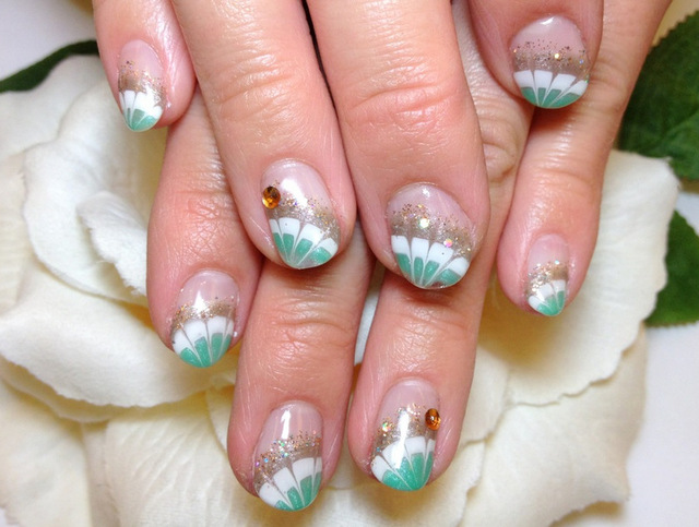 Image result for ジェルネイル ピーコック