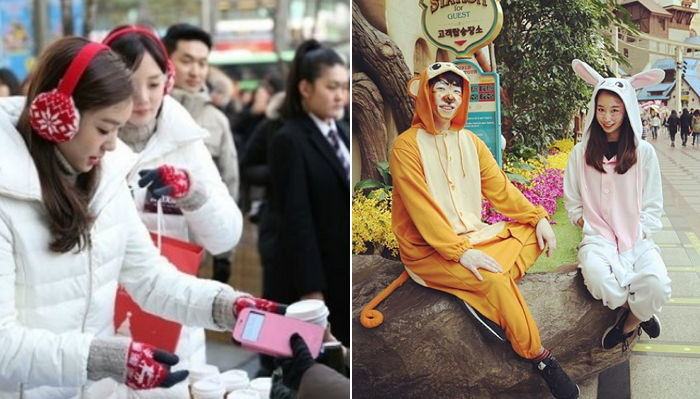 (좌) 맥심, (우) Instagram 'happylotteworld'