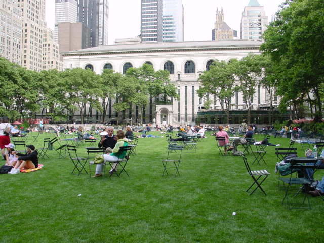 Image result for ニューヨーク　ブライアントパーク