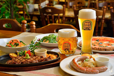 Image result for ビール　食事