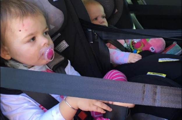 Image result for angela brown car accident rear-facing