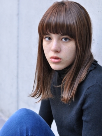 Image result for セミロング