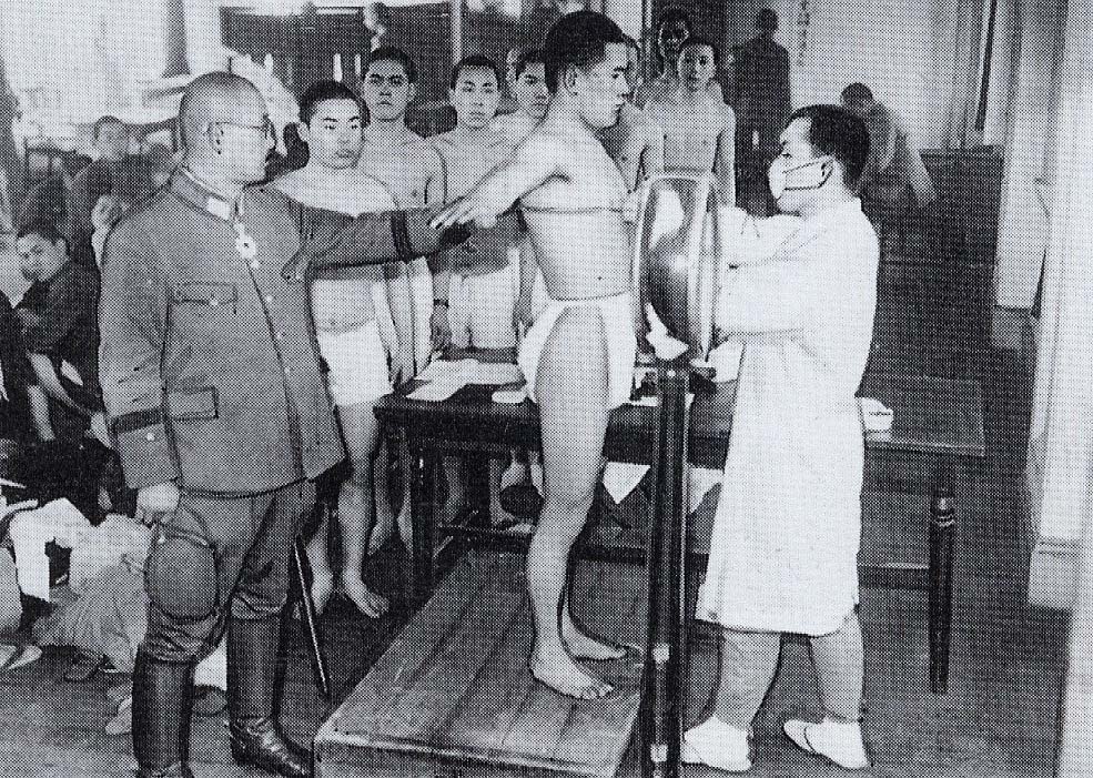 Image result for 軍人　昭和初期　徴兵検査
