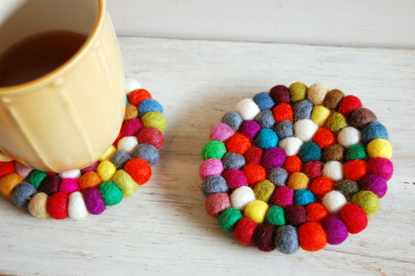 Image result for フェルト　コースター