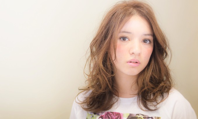 Image result for 女性 髪型 コテ