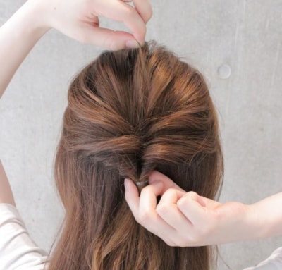 くるりんぱ ヘアアレンジ