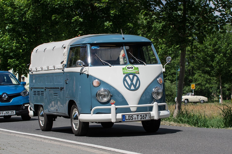 자동, 차량, 교통 시스템, 도로, 드라이브, 버스, 트래픽, 여행, 폭스바겐, 폭스 바겐 버스