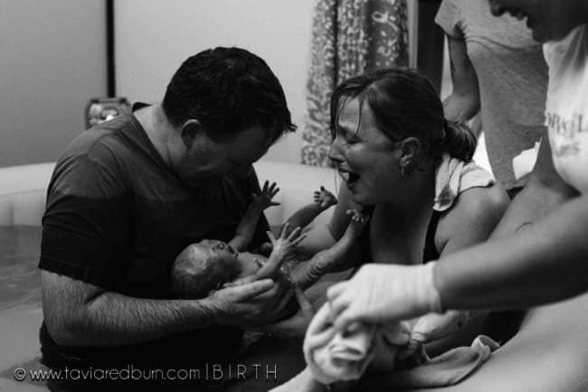 dads seeing their newborns