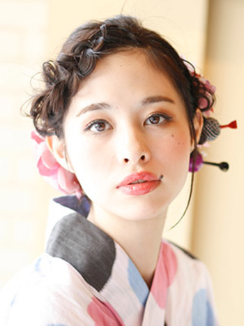 着物に合う大人可愛いヘアアレンジまとめ Hachibachi