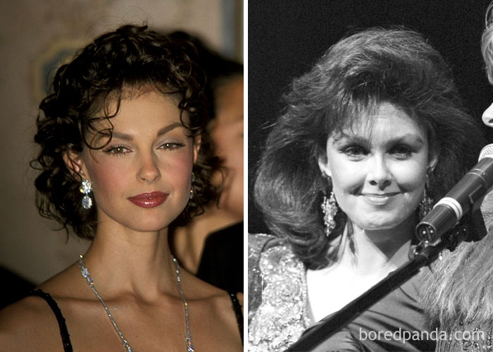 Ashley Judd y Naomi Judd a los 30 años Ashley Judd And Naomi Judd At Age 30
