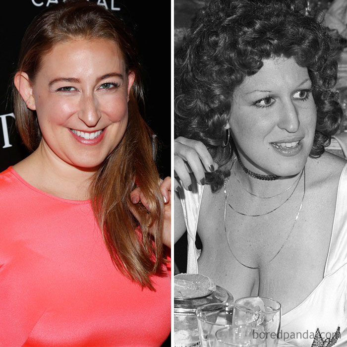 Sophie Von Haselberg y Bette Midler a los 29 años Sophie Von Haselberg And Bette Midler At Age 29