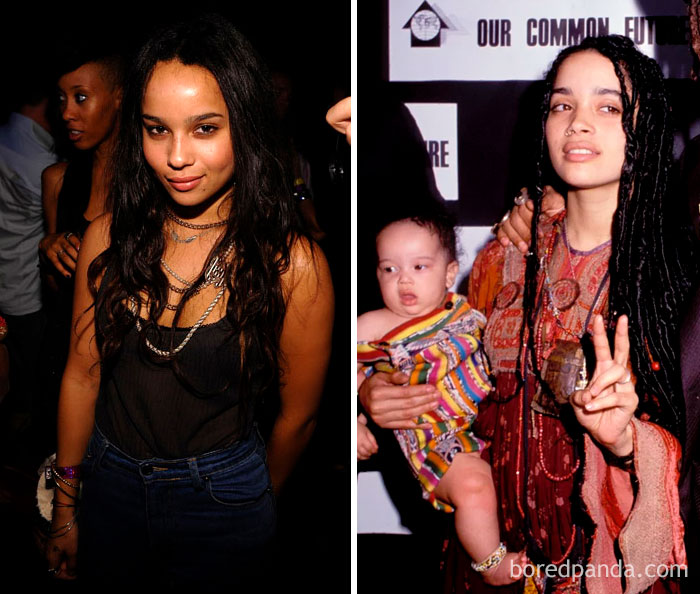 Zoë Kravitz y Lisa Bonet en sus 20 años Zoë Kravitz And Lisa Bonet In Their 20s