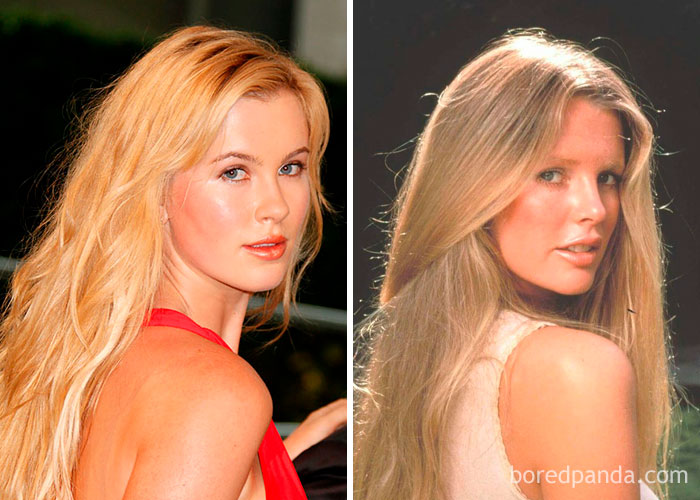 Irlanda Baldwin y Kim Basinger en sus 20 años Ireland Baldwin And Kim Basinger At Their 20s