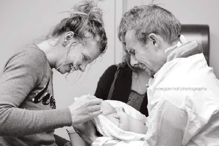 dads seeing their newborns