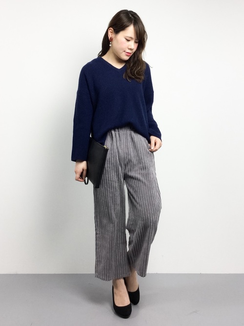 ストライプパンツ　ゆる×ピタ에 대한 이미지 검색결과