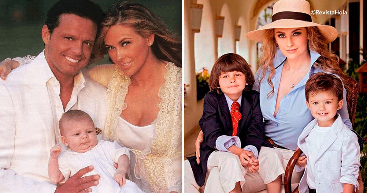 As Son Los Hijos De Luis Miguel Y Aracely Ar Mbula El Parecido Con Su Padre Es Impresionante