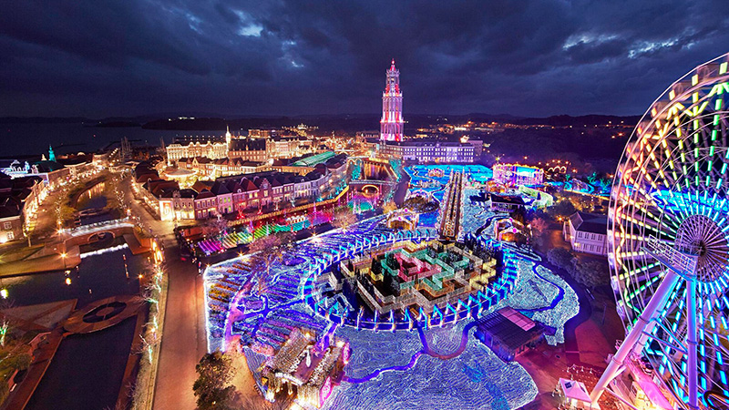 ハウステンボス　冬の光の王国メイン2015冬