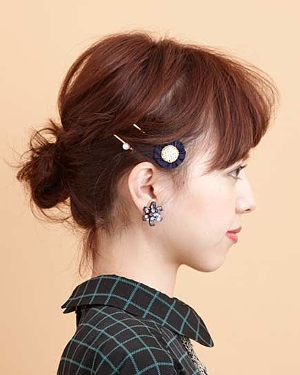 Image result for ショートヘア おしゃれなピン