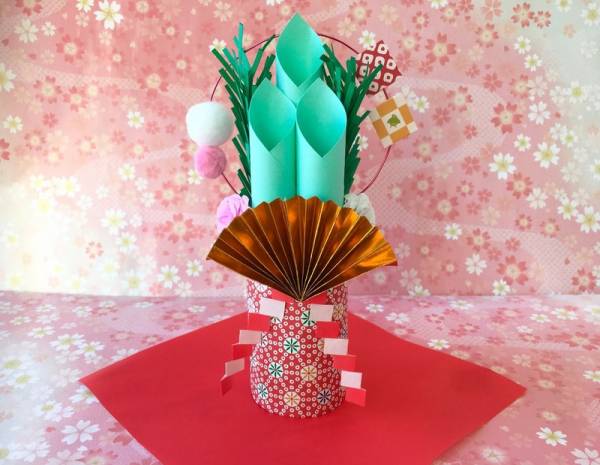 門松の作り方　ペーパークラフト에 대한 이미지 검색결과