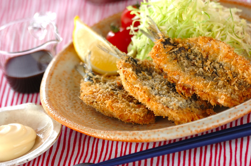 Image result for いわし フライ