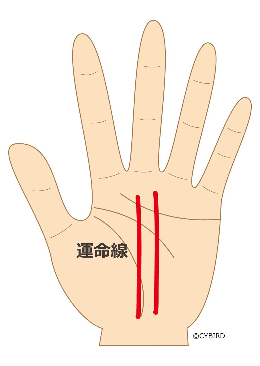 運命線が二本ある에 대한 이미지 검색결과