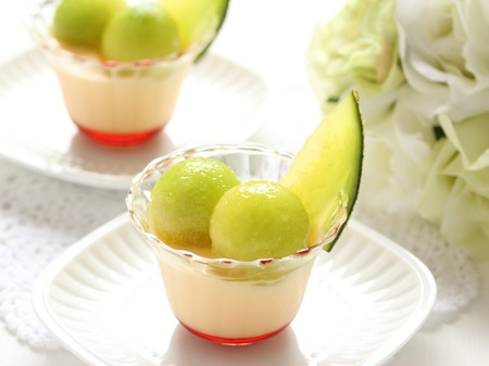 Image result for 豆乳プリン 添えフルーツ