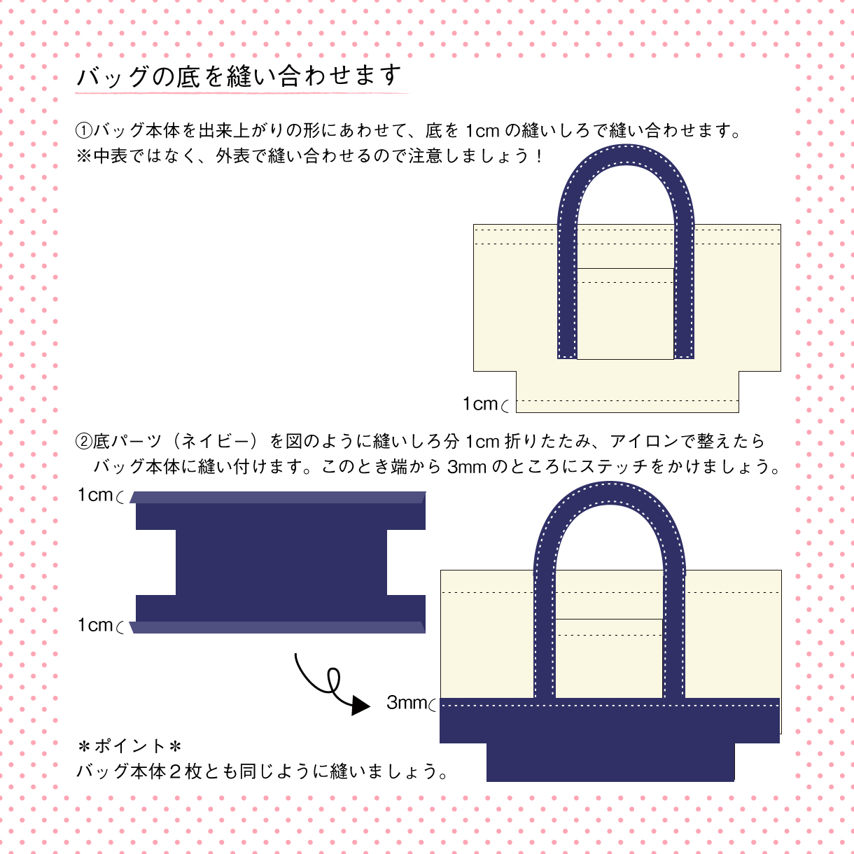 自分仕様のわがままトートバッグの作り方 Hachibachi