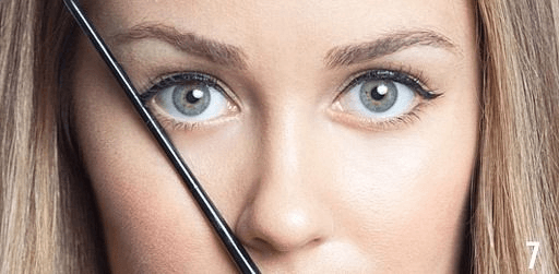 「理想的な眉の形」の画像検索結果