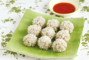 Image result for 蒸しとりひき肉団子