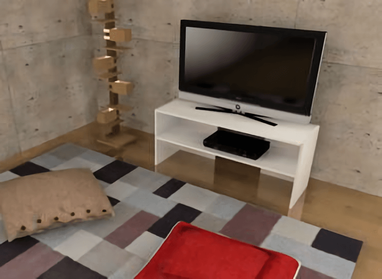 Image result for カラーボックス テレビ台 ヨーロピアン風