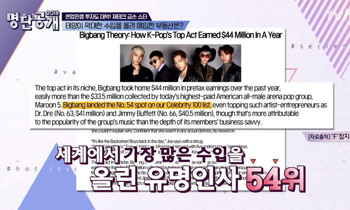 tvN '명단공개 2018'