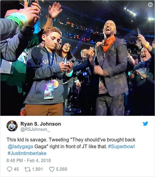 Desole Justin La Vraie Star Du Superbowl C Est Lui Vonjour
